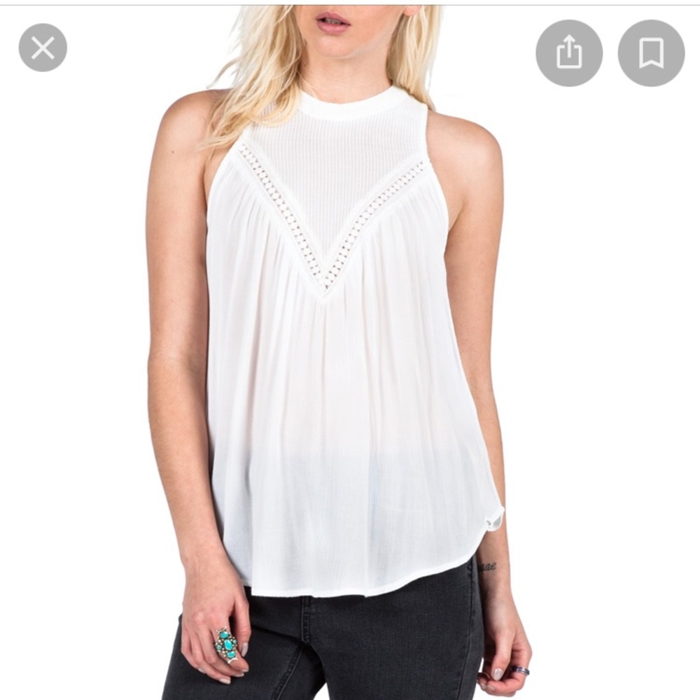 Volcom Peaceazy Tank Top Large - image 2